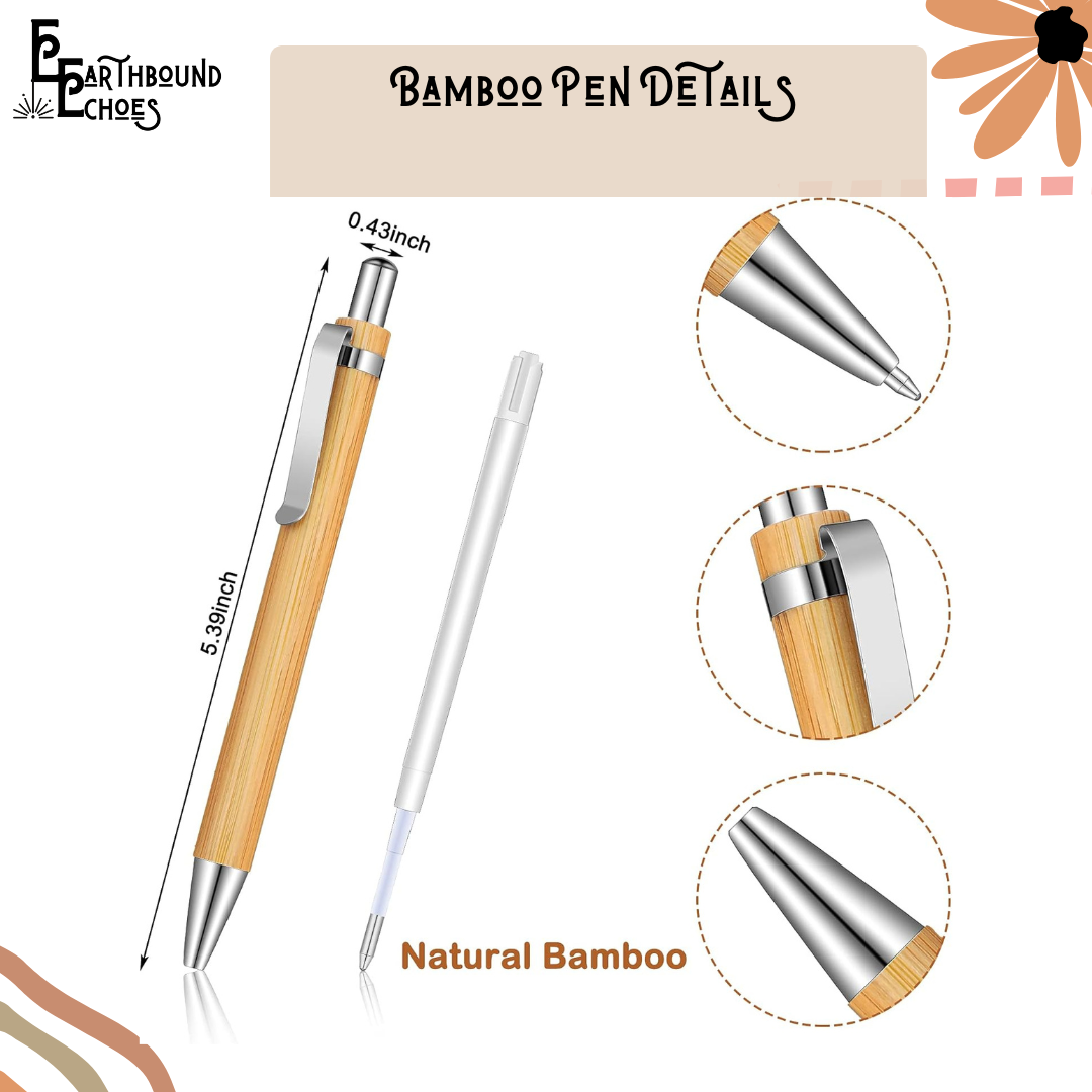 Personalized Bamboo Pen – Engraved with Gratitude for Teachers