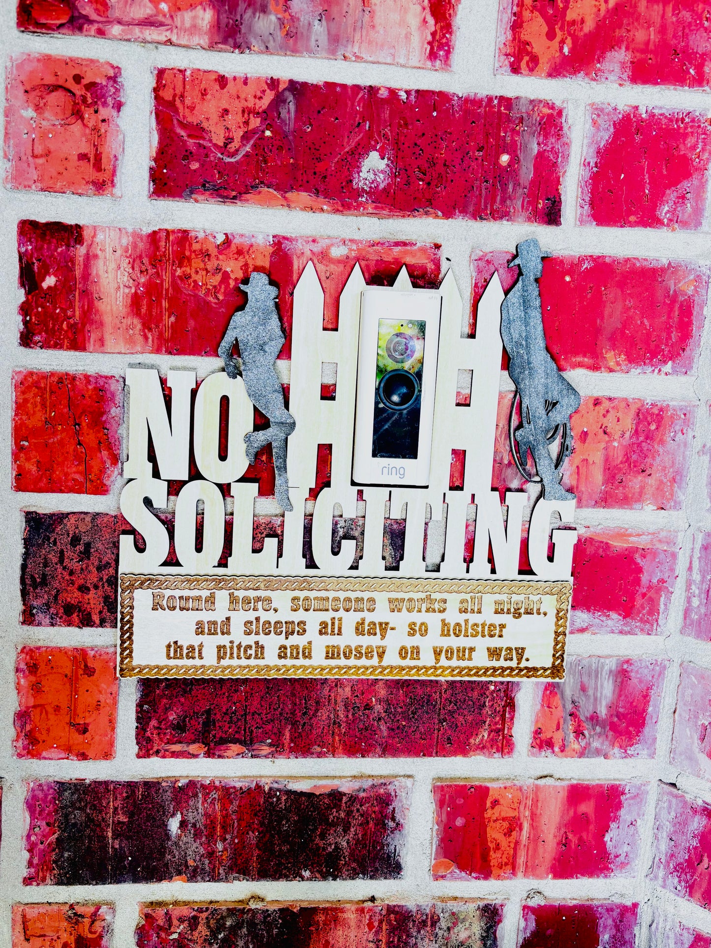 🏡 No Soliciting, Cowboy Style 🤠