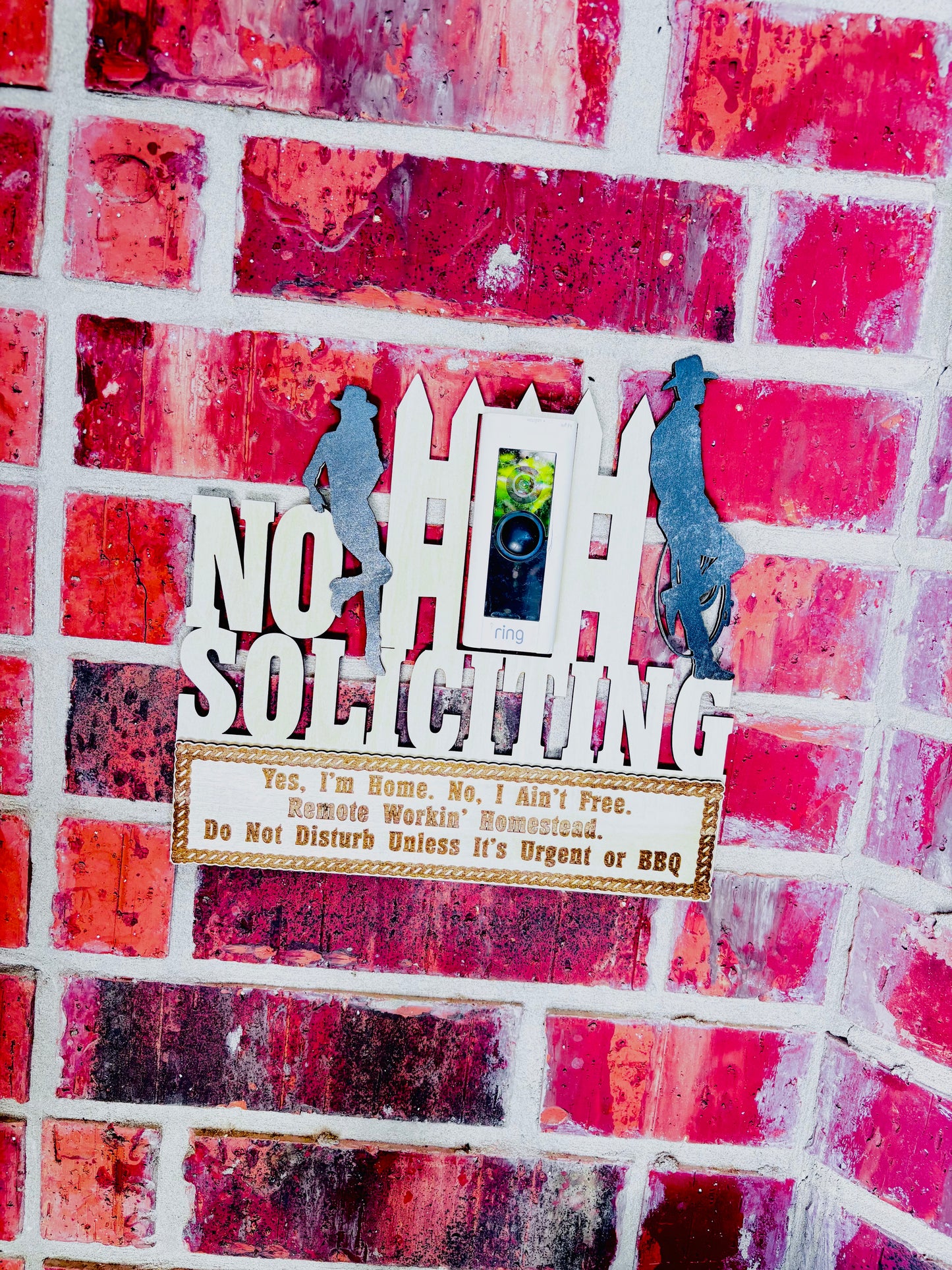 🏡 No Soliciting, Cowboy Style 🤠