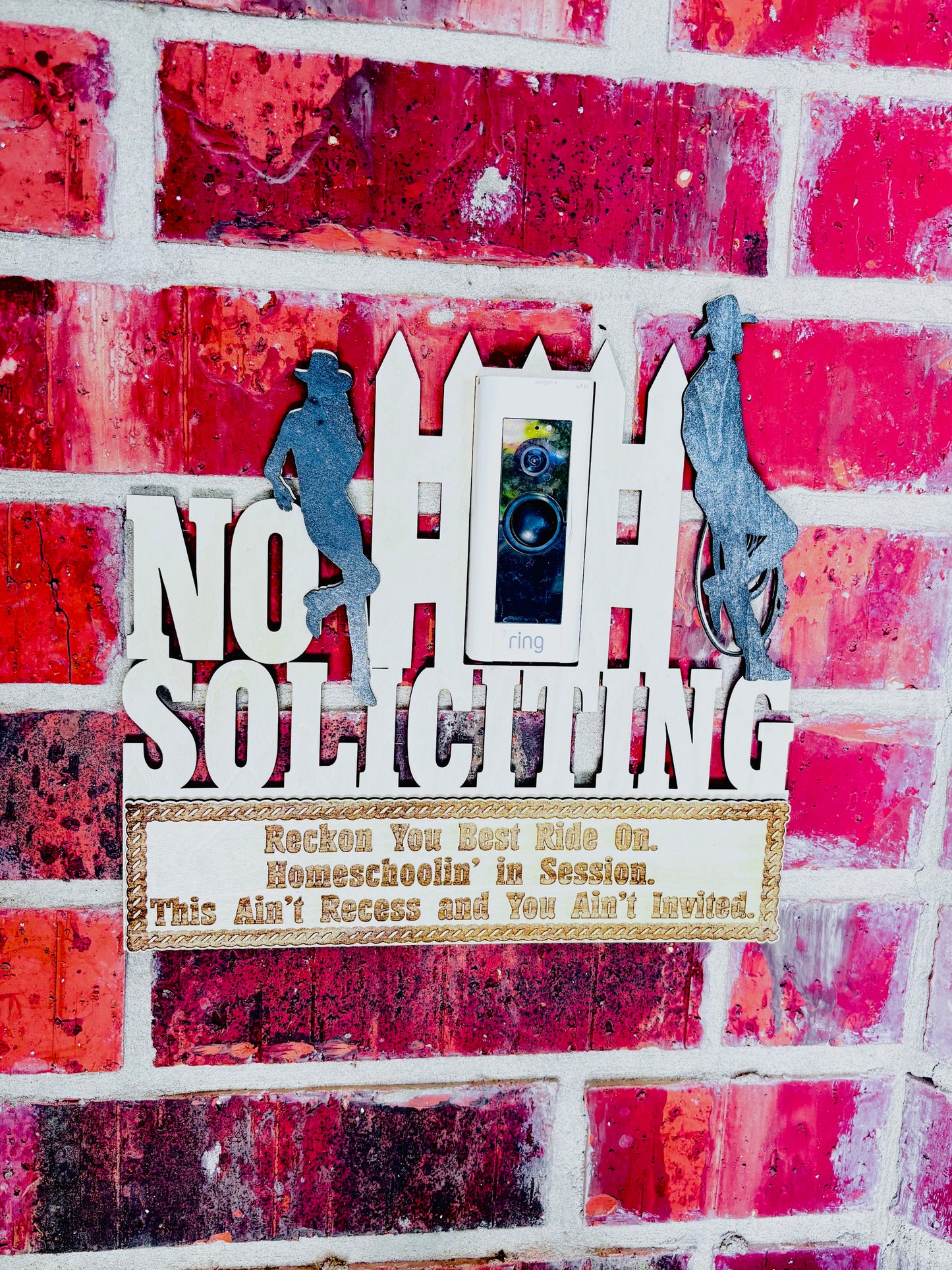 🏡 No Soliciting, Cowboy Style 🤠