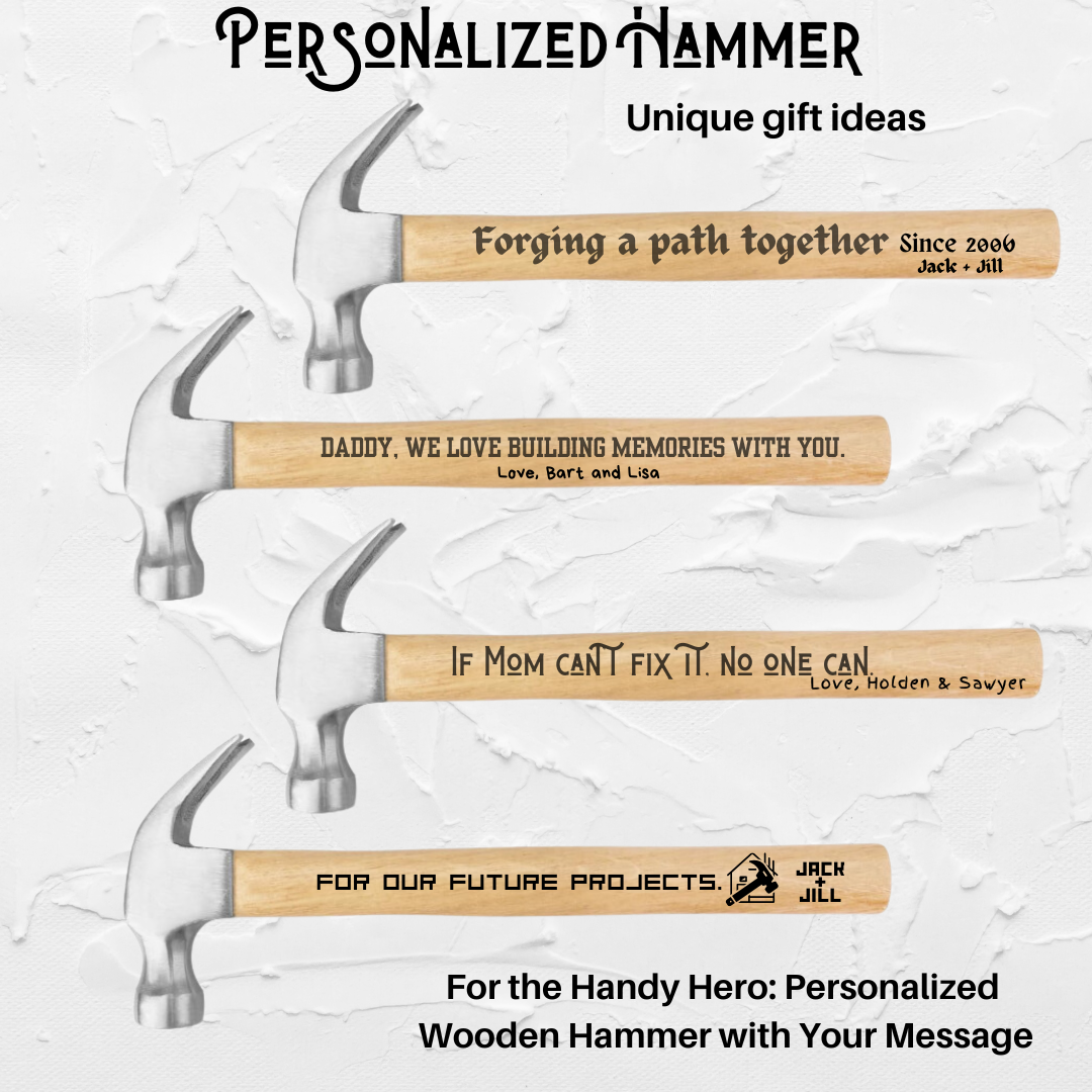 Hammer Wooden - Personalized