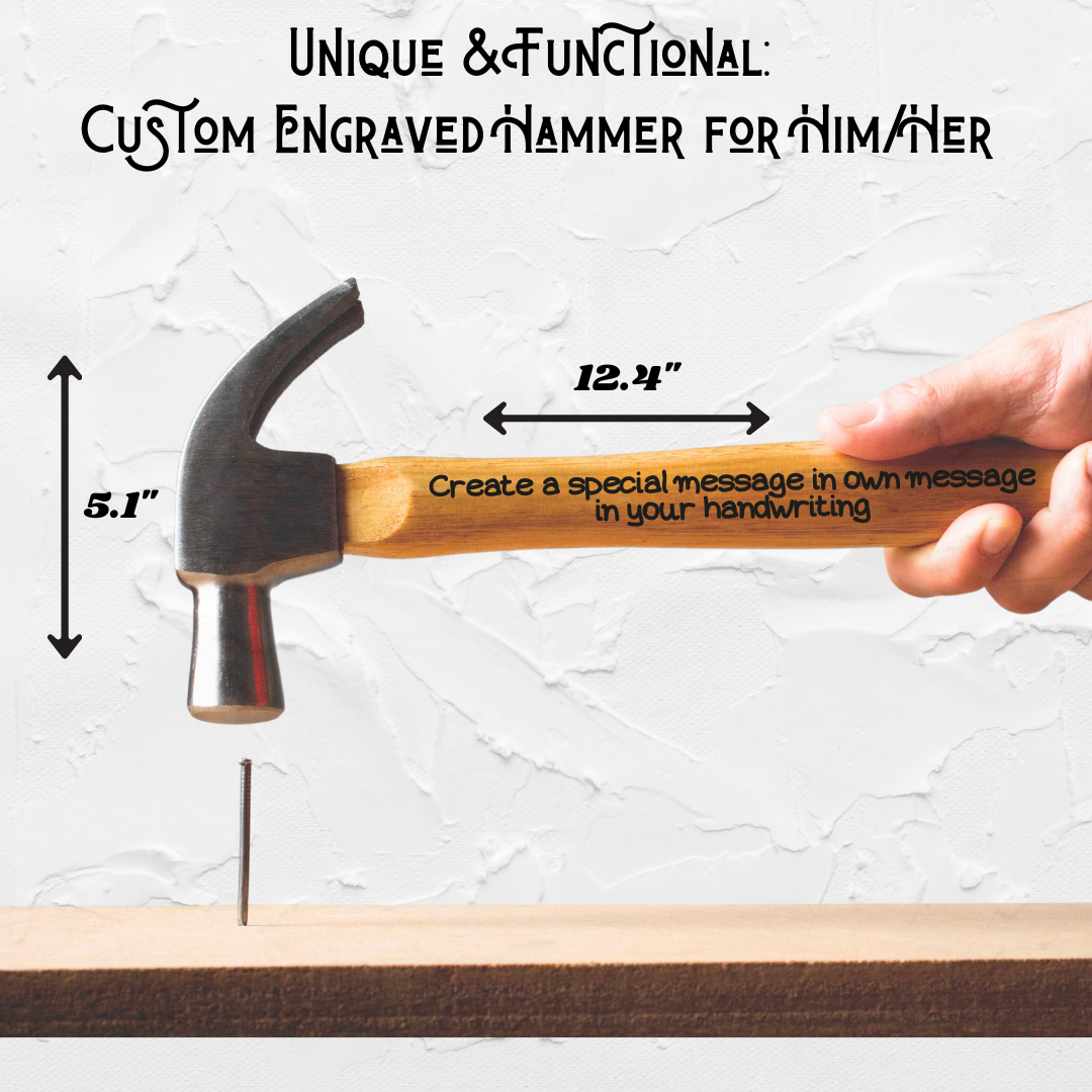 Hammer Wooden - Personalized