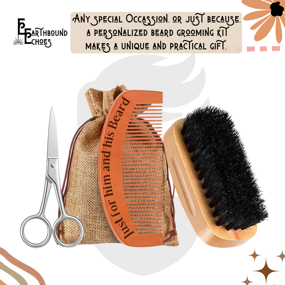 Personalized Beard Grooming Kit