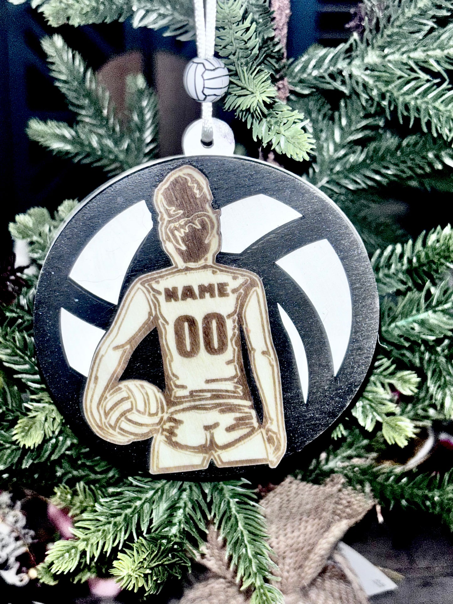 Kids Personalized Player Ornament