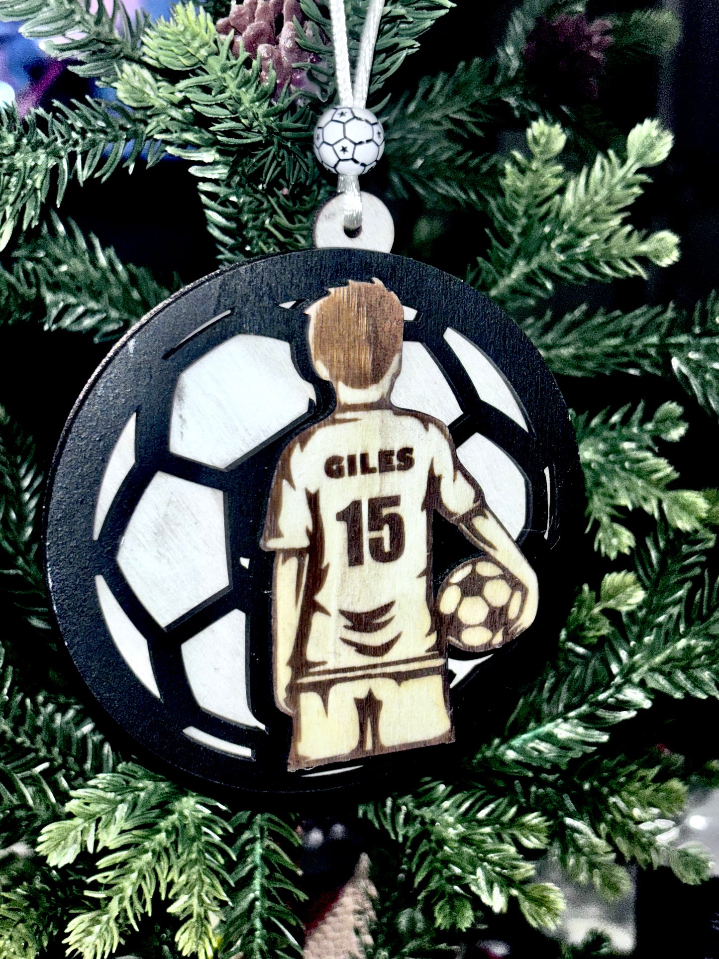 Kids Personalized Player Ornament