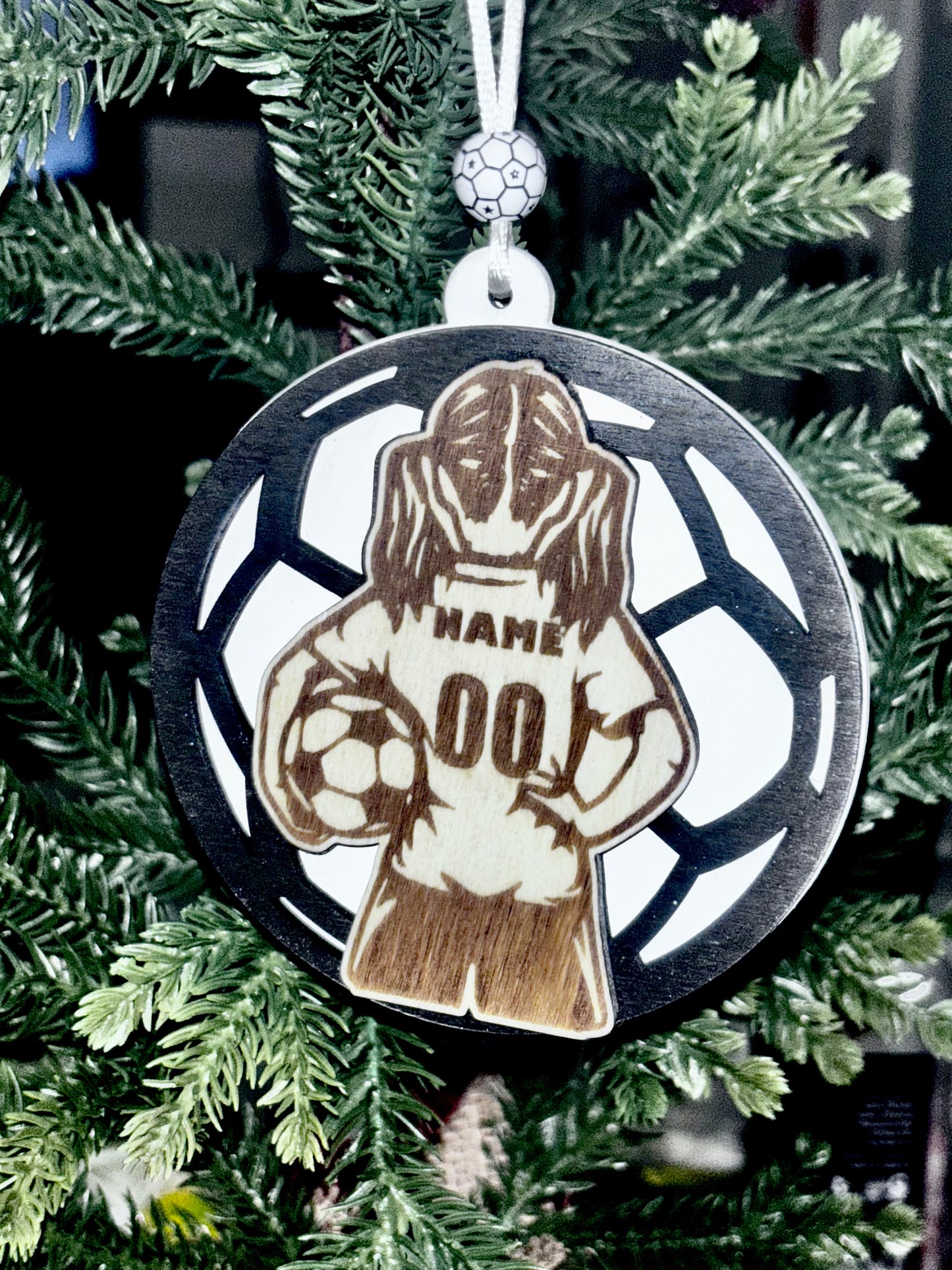 Kids Personalized Player Ornament