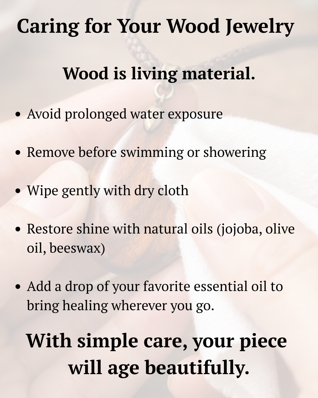 Handcrafted Zebrawood Oval Pendant Necklace – Artisan Wood Statement Jewelry – Earthbound Echoes